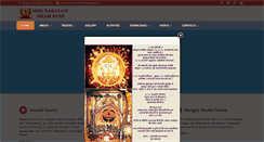 Desktop Screenshot of narayanidham.org